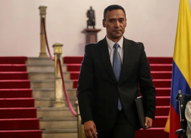 Pedro Sánchez afirmó que la Fuerza Pública activó investigación criminal, inteligencia, búsqueda y rescate para dar con el paradero de los aspirantes desaparecidos. FOTO: Colprensa. 