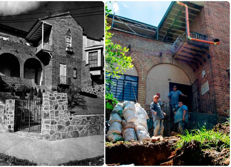 Esta casa esquinera ubicada al lado de El Águila Descalza, inspirada en la arquitectura inglesa, se convertirá en Casa Mía, un hotel boutique que abrirá este año y será otro espacio más que recupera el patrimonio y la cultura de Prado Centro y Medellín FOTOS JULIO HERRERA Y cortesía 