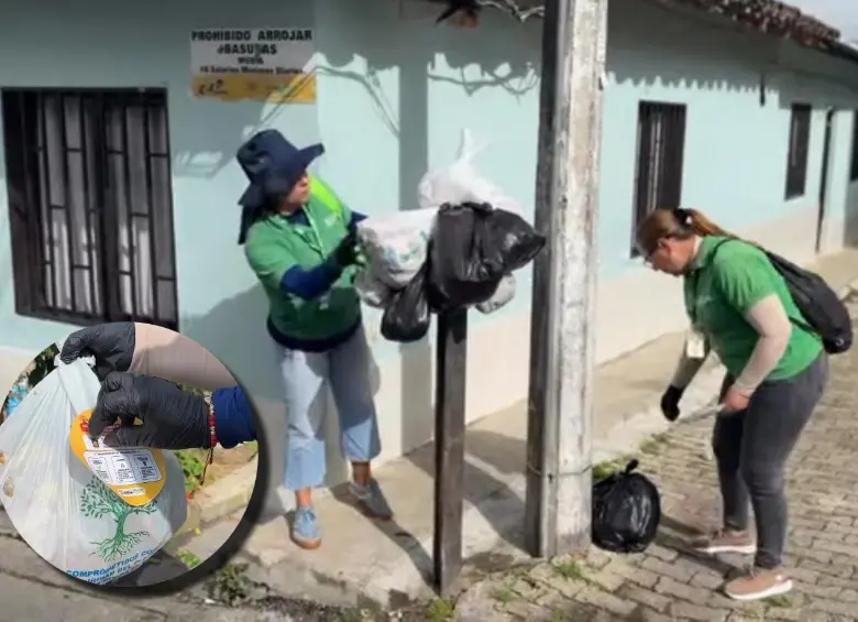 Los residuos orgánicos se recogen los lunes y viernes. Los ordinarios tienen recolección los miércoles y sábados, mientras que el reciclaje corresponde a los martes. Imágenes tomadas de la cuenta de Instagram de la Empresa de Servicios Públicos de Guarne. 