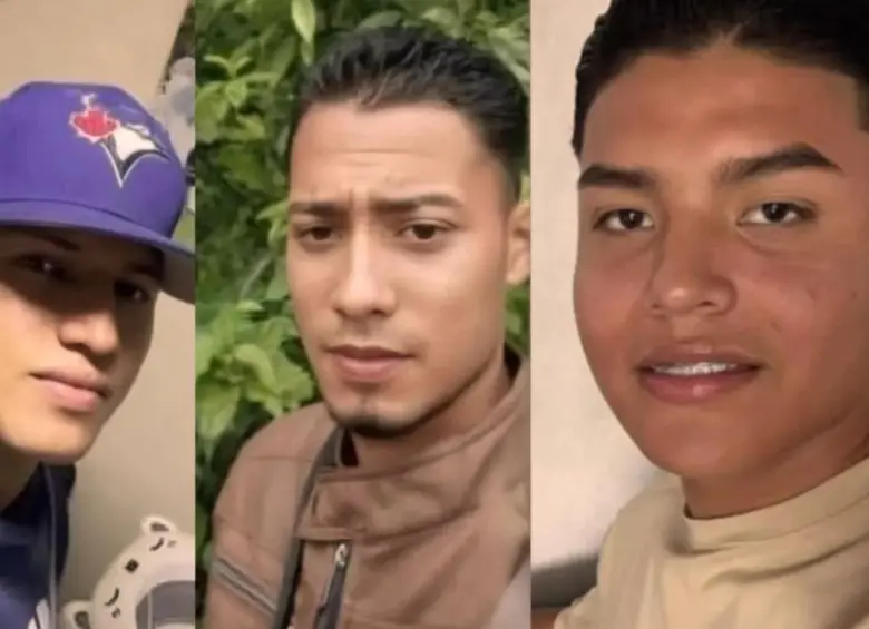 Los tres mineros fallecidos en un socavón en zona rural de Remedios, Nordeste antioqueño. Imagen tomada de redes sociales. 