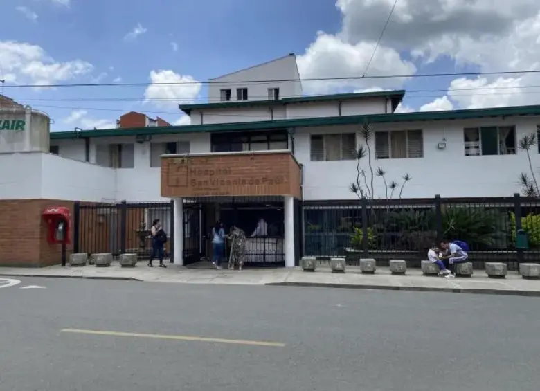 Imagen de referencia del Hospital San Vicente de Paúl de Caldas, Antioquia. FOTO Andrés Felipe Osorio García. 
