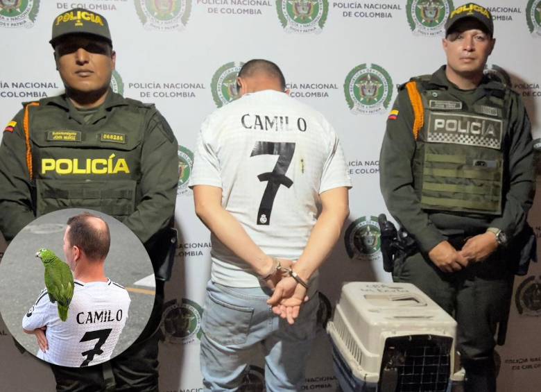 Durante el procedimiento también se presentó una situación relacionada con su identificación, pues en principio habría entregado un nombre y después suministró otro. FOTOS Policía Metropolitana. 
