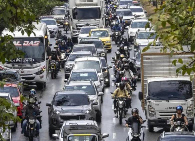 Algunos de los cierres obedecen al mantenimiento del Metrocable Línea K en el nororiente de Medellín. FOTO Camilo Suárez. 