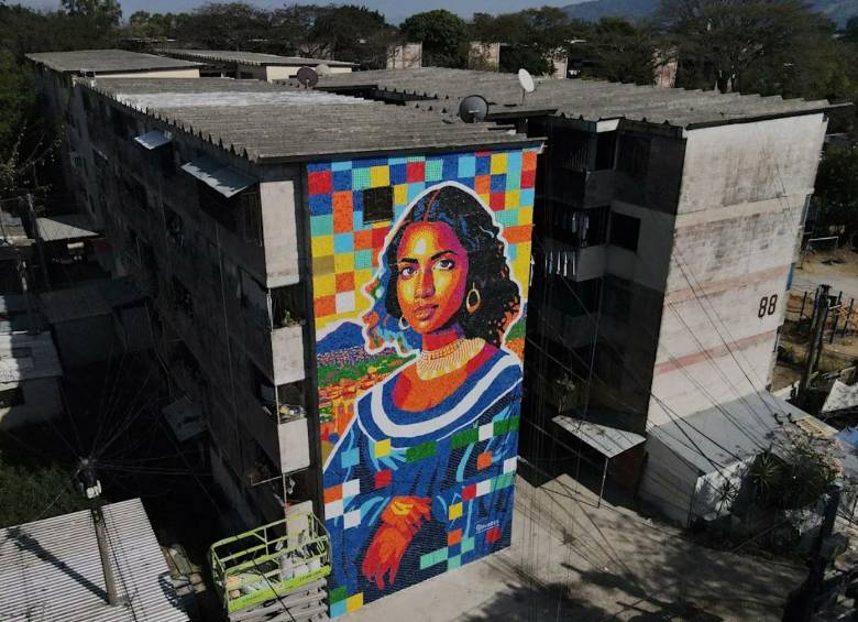 Así luce la versión latina inspirada en la reconocida obra de Leonardo Da Vinci. Imagen tomada de redes sociales de la cuenta de X @DarvinsonRojas.