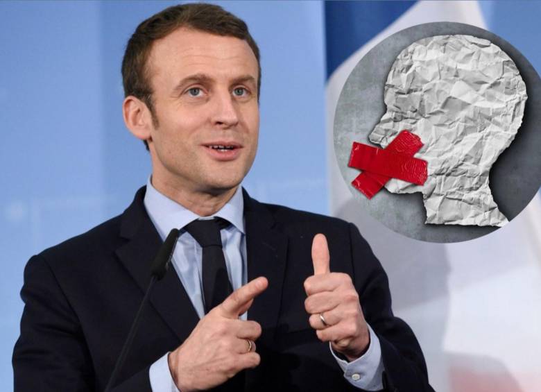 El presidente de Francia, Emmanuel Macron. FOTO: Colprensa y Getty