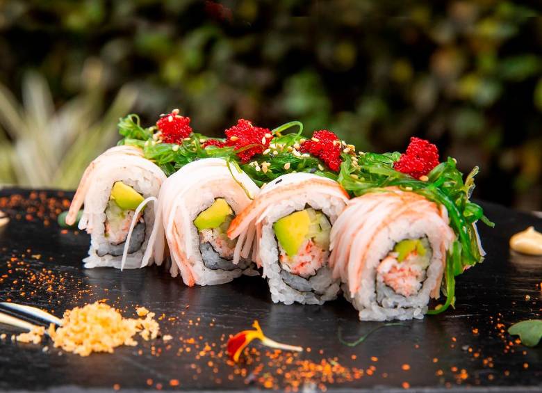 Este lunes comienza en 20 ciudades del país el festival Sushi Master. En Medellín participan 42 restaurantes. FOTO Carlos Velasquez