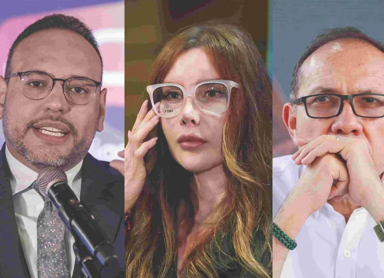 Los tres ministros duraron poco en el Gobierno. Eran cuotas del Partido Liberal, La U y un sector de los verdes. FOTO Presidencia y Colprensa