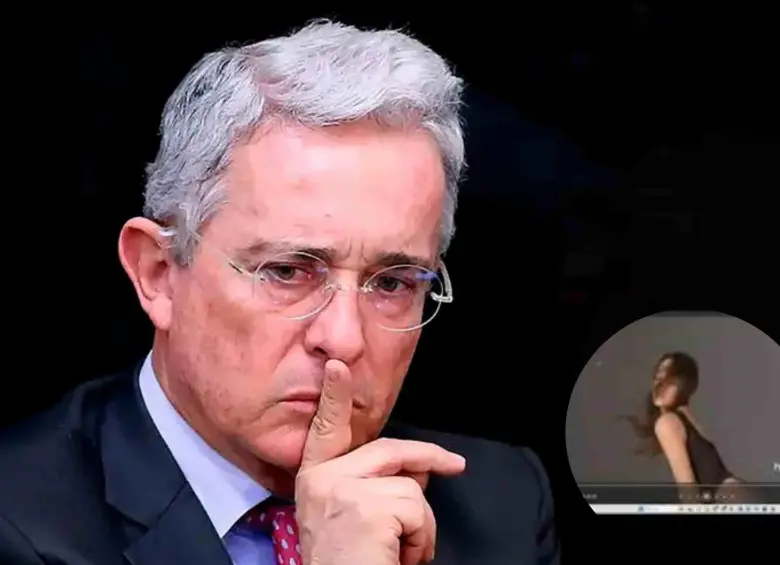 Expresidente, Álvaro Uribe en juicio por soborno a testigos. Foto: El Colombiano y captura de pantalla