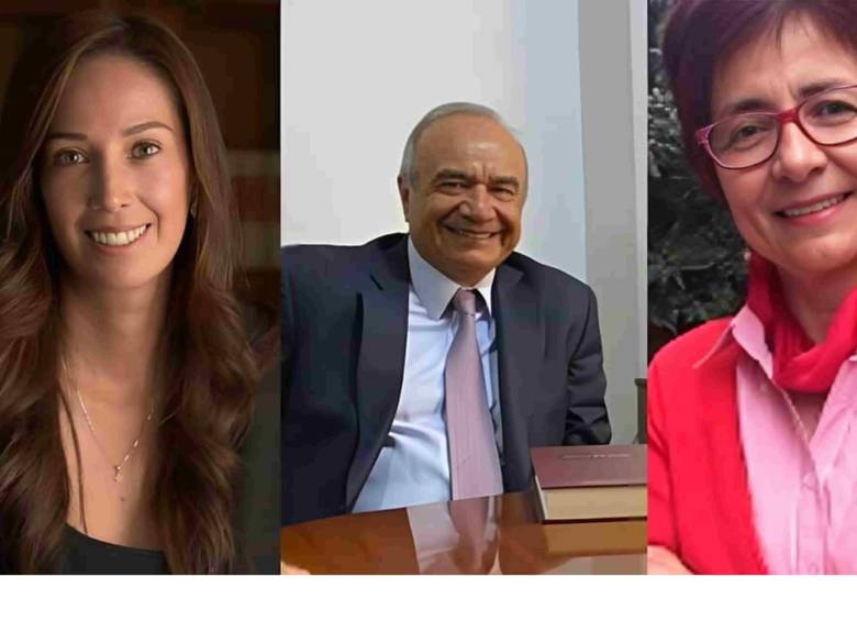 De los abogados Karena Caselles, Héctor Carvajal y Dídima Rico, saldrá el nuevo magistrado de la Corte Constitucional. FOTOS: Cortesía 