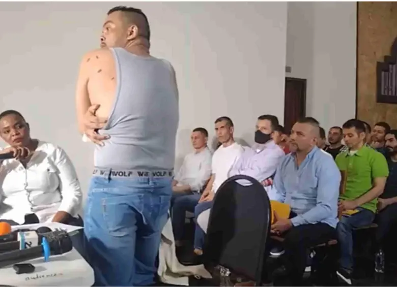 17 exmilitares colombianos fueron capturados en julio de 2021 por su presunta participacion en el crimen del presidente de Haití, Jovenel Moïse. Foto: captura de video