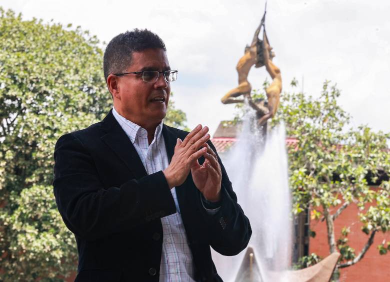 John Jairo Arboleda, rector de la Universidad de Antioquia. FOTO ARCHIVO EL COLOMBIANO. 