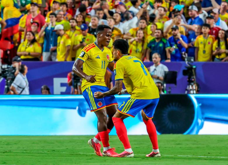 El futbolista Jhon Arias marcó el gol con lo que Colombia se metió a los octavos de final del Mundial de Norteamérica. Foto: Getty