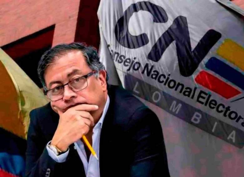 El Consejo Nacional Electoral investiga posible violación de topes electorales en la campaña Petro presidente. Foto: Colprensa