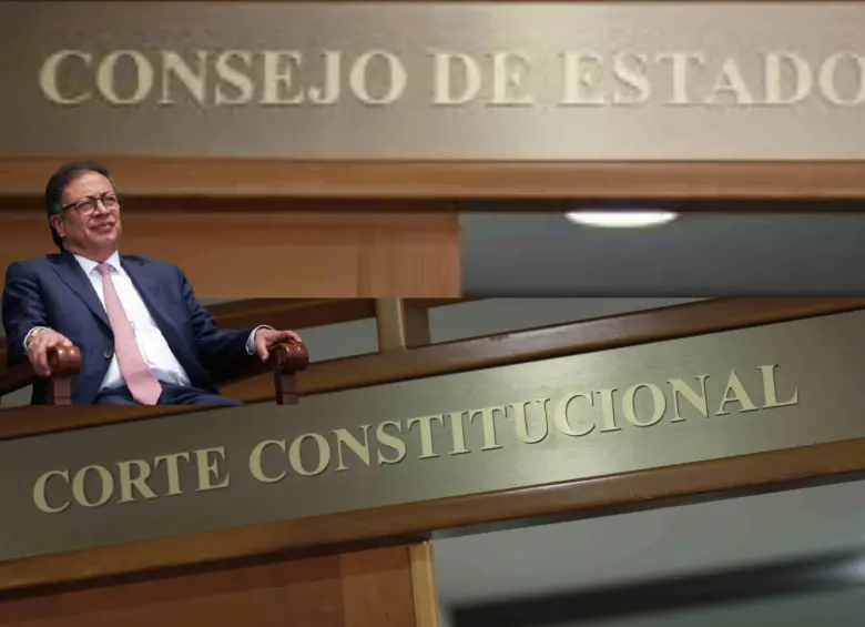 La Corte Constitucional decidió que solo el CNE es competente para investigar al presidente Gustavo Petro. Foto: Colprensa