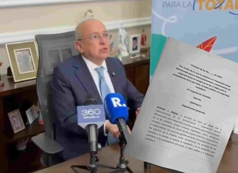 Eduardo Montealegre, ministro de Justicia. Foto: captura de video