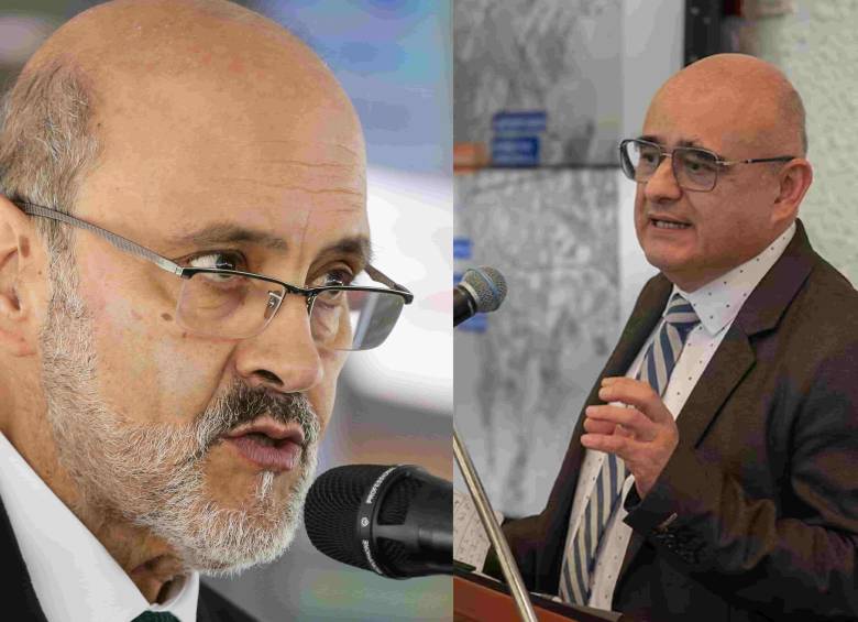 Leopoldo Múnera y José Ismael Peña. Foto: cortesía