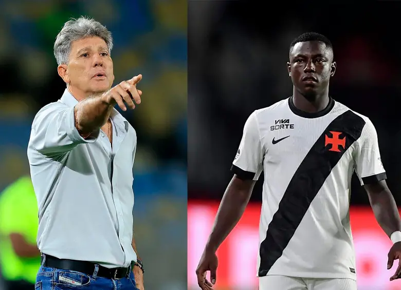 Marino Hinestroza llegó a Vasco da Gama por 6 millones de dólares desde Atlético Nacional, siendo el tercer fichaje más caro en la historia del club. FOTOS: GETTY