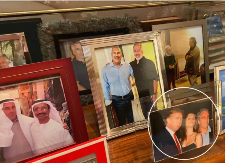 Fotografías halladas en la mansión del fallecido Jeffrey Epstein. Foto: tomada de The New York Times.