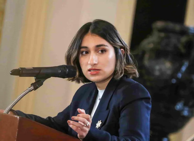 La canciller fue señalada de presuntamente haber ordenado la interceptación de los teléfonos de sus empleadas. FOTO: Colprensa
