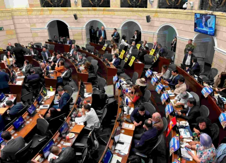 El Senado le dijo no a la consulta popular del presidente Gustavo Petro. Foto: Colprensa