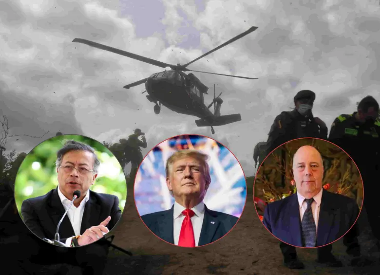 El Gobierno de Estados Unidos tiene plazo hasta este lunes 15 de septiembre para informar si continúa o no financiando la lucha contra la drogas en Colombia. La decisión tiene a Petro buscando soluciones extremas. FOTOS: Colprensa y cortesía