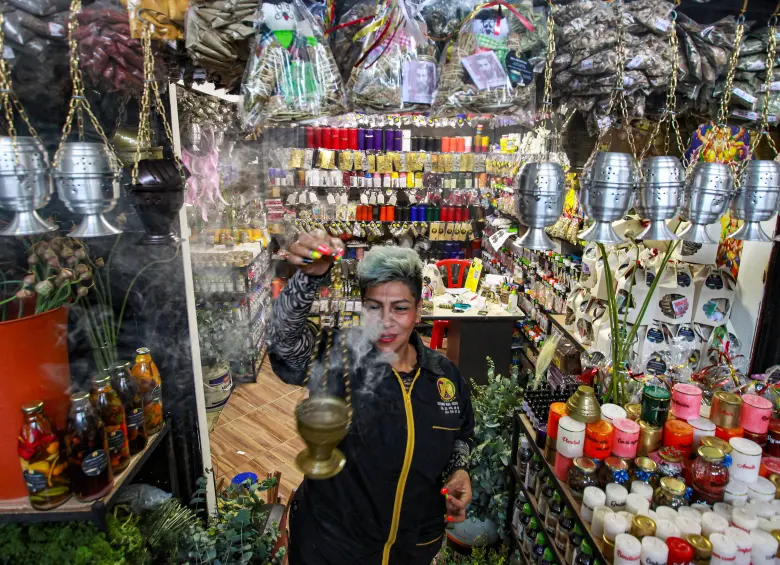 Los sahumerios nunca pasarán de moda. FOTO Manuel Saldarriaga