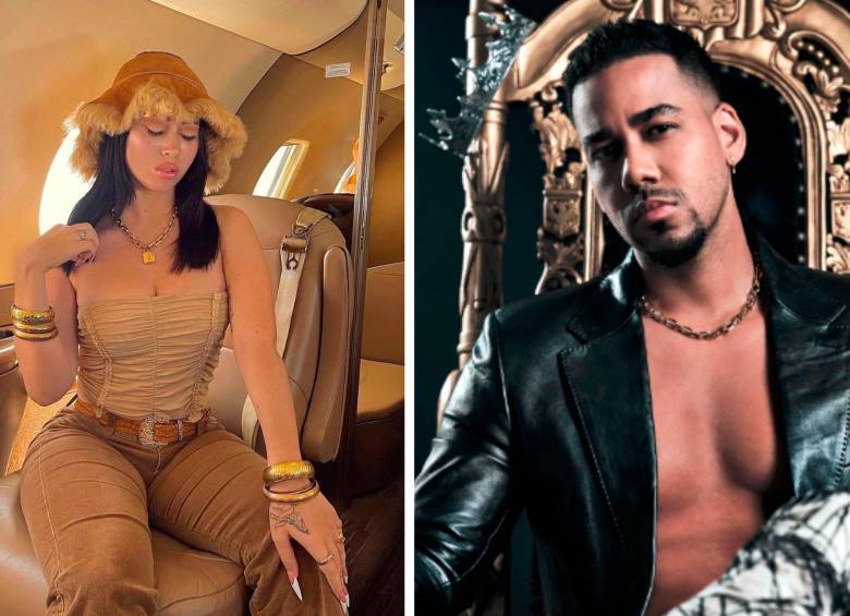 Kali Uchis y Romeo Santos, dos de los artistas que estrenaron canciones este finde. FOTO Tomadas de Instagram 