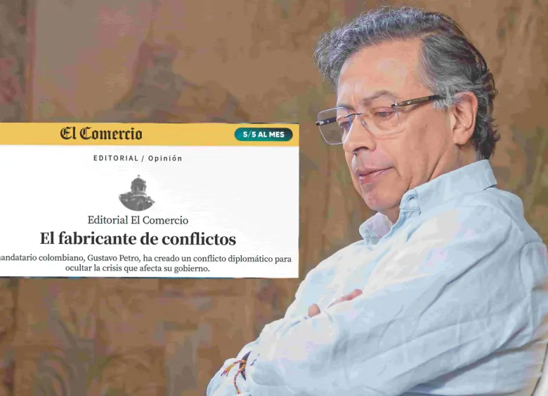 Según Petro, lo hecho por Perú es una “acción unilateral y violatoria del tratado de Rio de Janeiro” que puede hacer desaparecer a Leticia como puerto amazónico. FOTO PRESIDENCIA y captura de pantalla