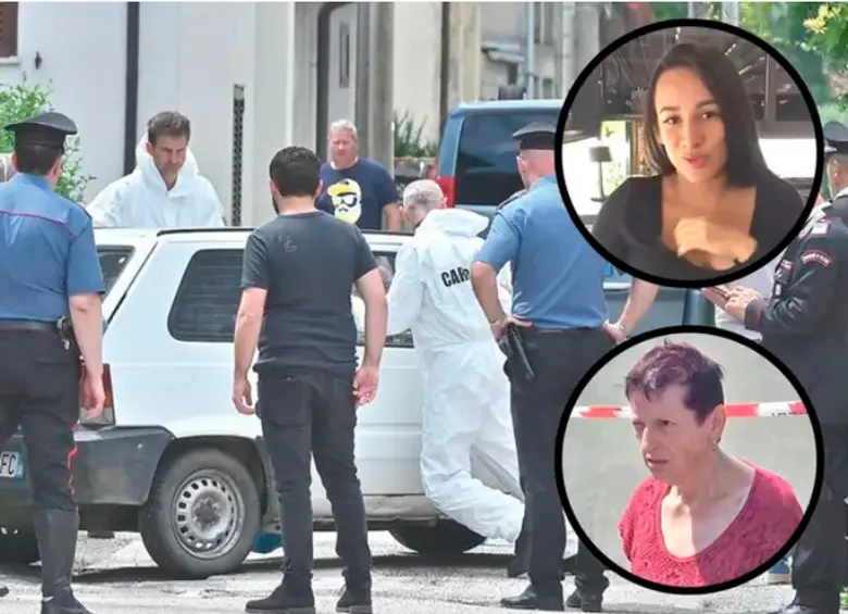 Arriba, Maylin Castro; abajo, Lorena Venier, ambas acusadas de asesinar al italiano Alessandro Venier. FOTO: REDES SOCIALES