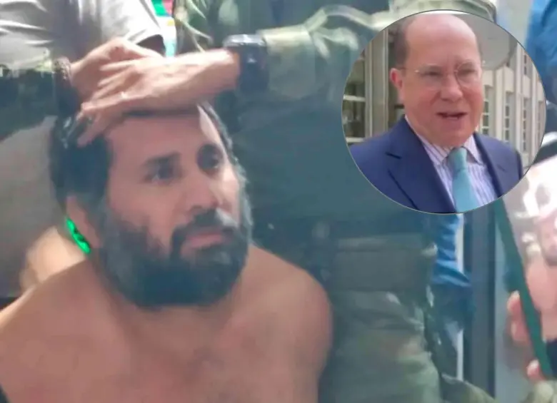  José Adolfo Macías Villamar alias Fito y su abogado Alexei Schacht. Foto: Getty y captura de video. 