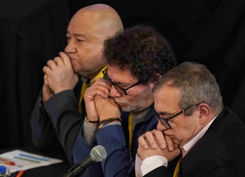 Miembros del último secretariado de las Farc. Foto: Colprensa