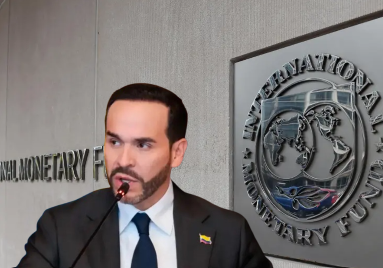 Abelardo De la Espriella, presidente de Colombia, anunció que su equipo económico iniciará conversaciones con el FMI. FOTO: Presidencia - AFP