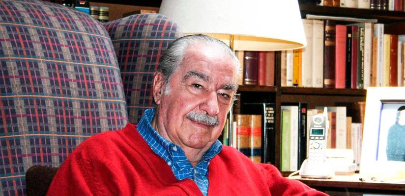 El escritor Álvaro Mutis nació en Bogotá el 25 de agosto de 1923 y murió en México el 22 de septiembre de 2013. Foto: Colprensa.