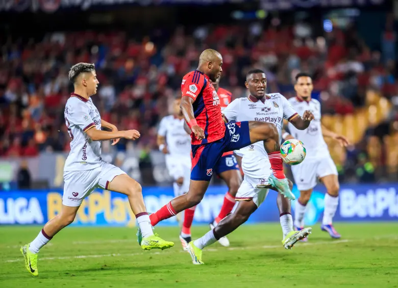 El delantero antioqueño Nezareth Segura es uno de los convocados por Alejandro Restrepo. Foto: Camilo Suárez