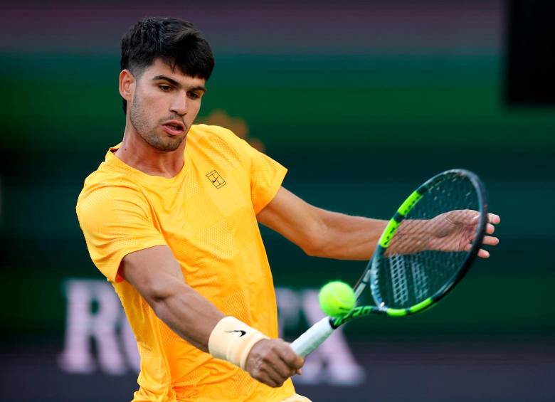 Carlos Alcaraz, tenista español de buen comienzo de temporada. FOTO GETTY