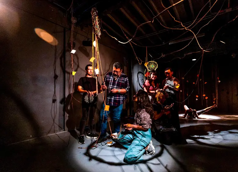 Imagineros reúne a un colectivo de artistas y comunicadores sociales, muchos de ellos vinculados con la UdeA. Foto: Camilo Suárez.