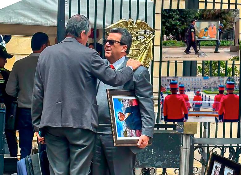 La espada de Bolívar ha sido un objeto al que el presidente Gustavo Petro hace alusión frecuentemente. Foto: Captura de vido y redes sociales