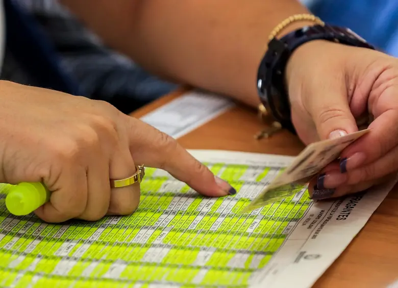 De los 41’421.973 colombianos inscritos, votaron 23’978.304, según la Registraduría. FOTO: EL COLOMBIANO.
