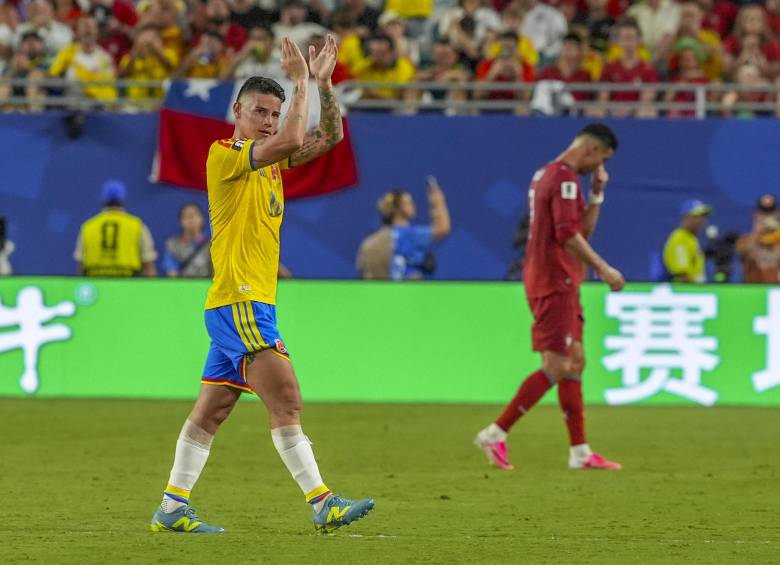 James Rodríguez marcó 31 goles con la Selección Colombia y es el máximo goleador de la tricolor en las Eliminatorias y los mundiales. Foto: Juan Antonio Sánchez Ocampo.