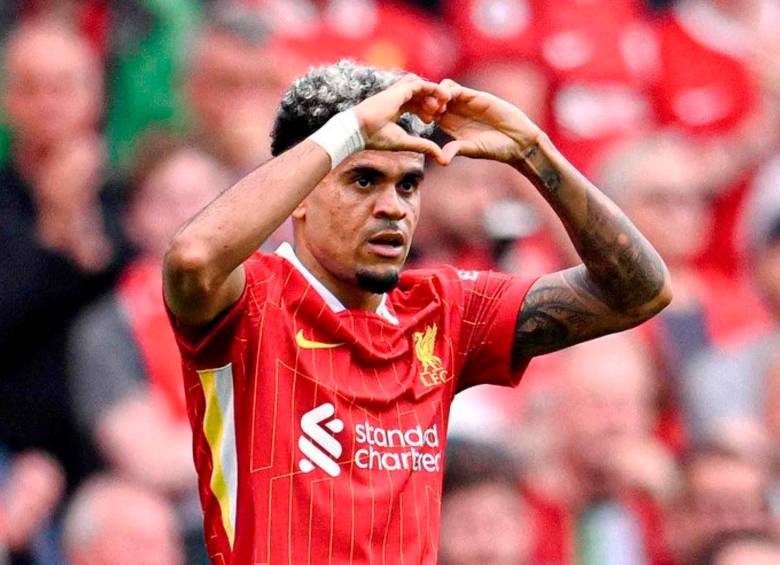 Luis Díaz con Liverpool se medirá al Aston Vilal de Jhon Jáder Durán, por la fecha 11 de la Liga Premier. FOTO TOMADA @LFC