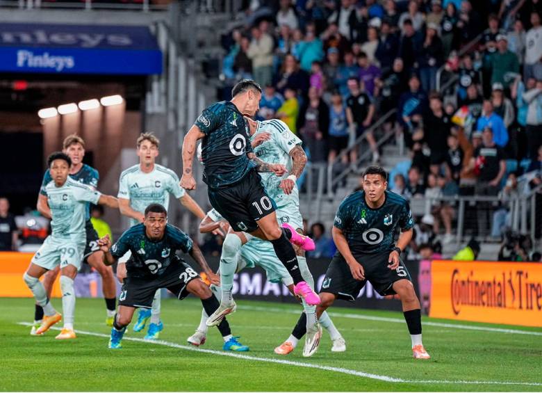 James Rodríguez ahora se concentrará de cara a su tercer Mundial. FOTO X-MINNESOTA UNITED