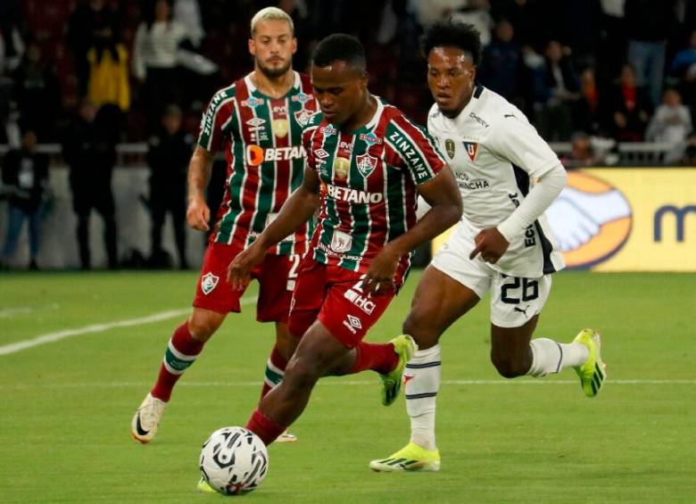 Jhon Arias es una de las figuras del Fluminense de Brasil. FOTO AFP