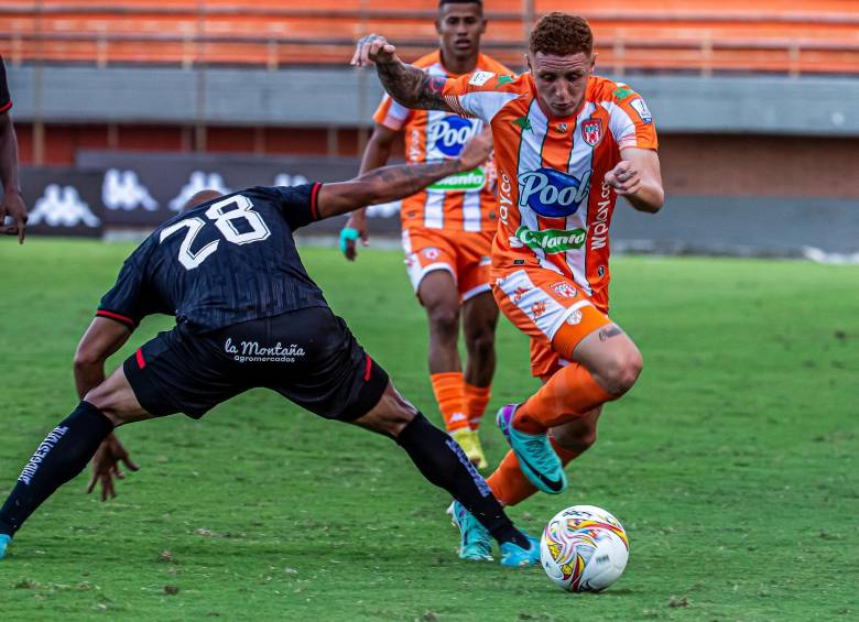 Kevin Tamayo, defensa de Envigado. FOTO carlos velásquez