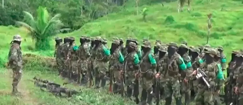 El Clan del Golfo o Ejército Gaitanista de Colombia tiene incidencia en 23 departamentos de Colombia. FOTO: Captura de video