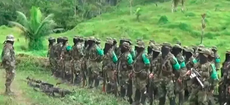 El Clan del Golfo delinque en 23 departamentos de Colombia. IMAGEN TOMADA DE VIDEO.