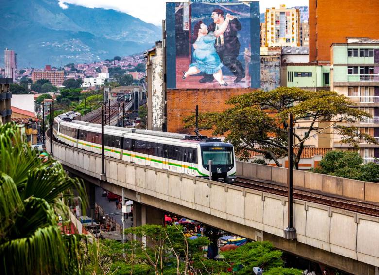 El Metro está operando entre Niquía y Parque Berrío, así como desde Poblado hasta La Estrella. FOTO: CAMILO SUÁREZ