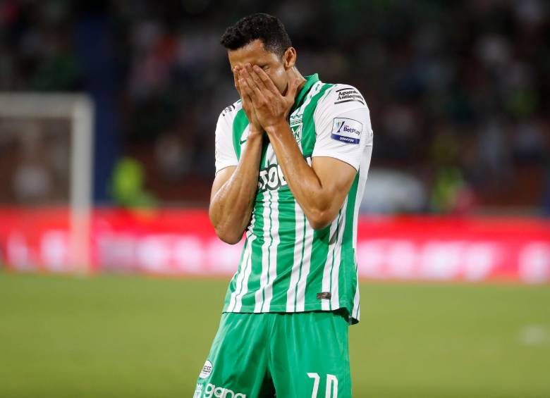 Giovanni Moreno anotó 25 goles en su primer paso por Nacional. Este semestre solo ha logrado uno. FOTO Manuel saldarriaga