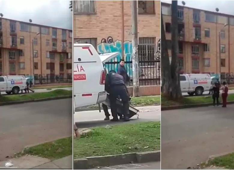 El hecho fue accidental y el cadáver no sufrió daños. FOTO CAPTURAS DE PANTALLA 