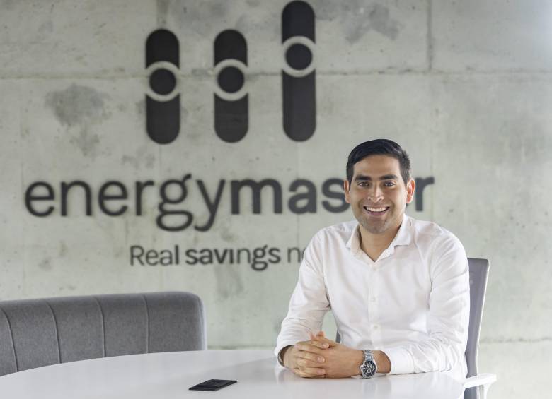 Andrés Camilo Andrade, socio de la empresa Energymaster. Foto: Cortesía. 