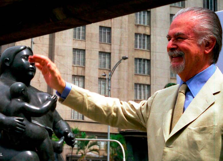 El fallecido artista colombiano Fernando Botero. Foto: Colprensa. 